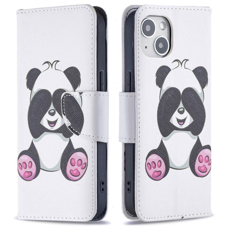 Etui Folio do iPhone 15 Panda