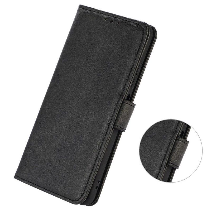 Etui Folio do iPhone 15 Plus Efekt Skóry