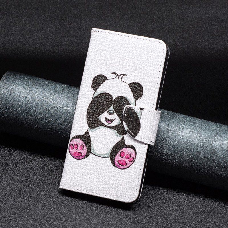 Etui Folio do iPhone 15 Plus Panda