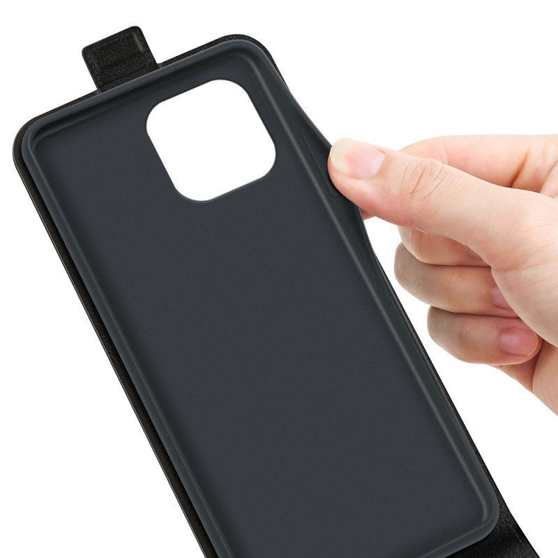 Etui Folio do iPhone 15 Skórzany Futerał Klapa Pionowa