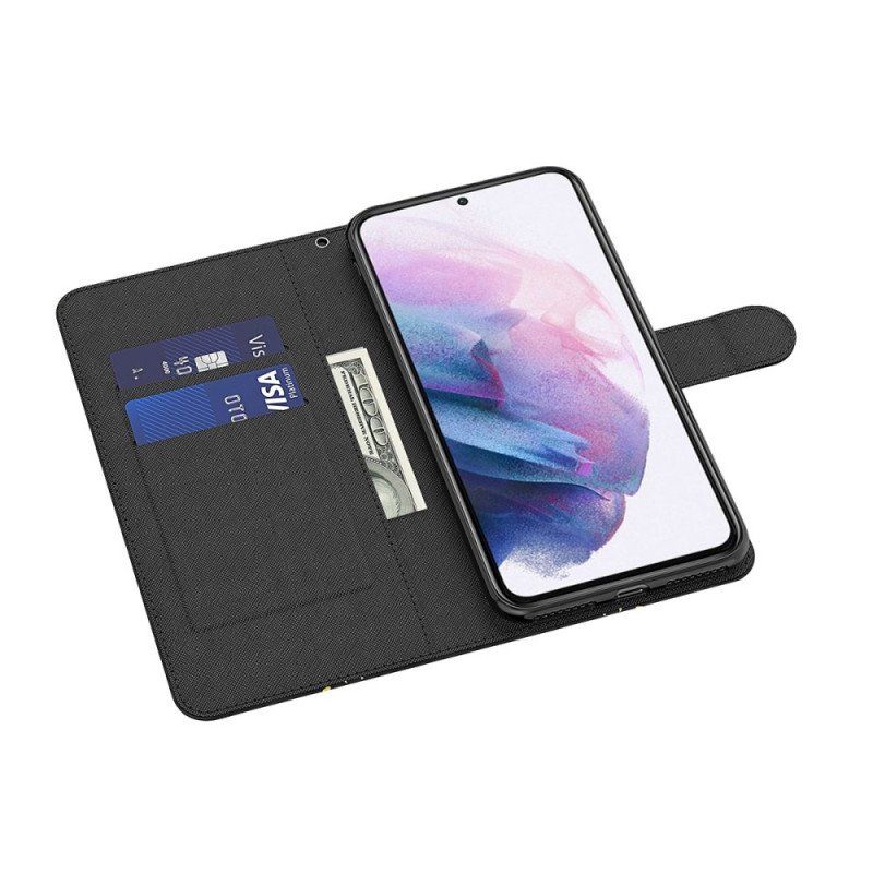 Etui Folio do Moto E40 / E30 / E20 Szykowna Koronka