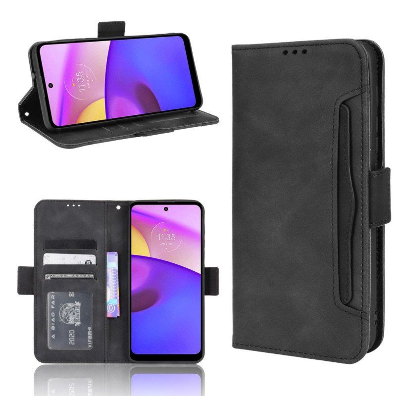 Etui Folio do Moto E40 / E30 / E20 Wielokartowa Klasa Premier