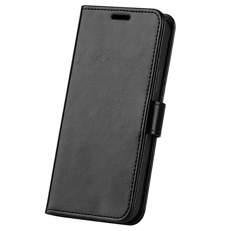 Etui Folio do Moto G51 5G Designerski Efekt Skóry