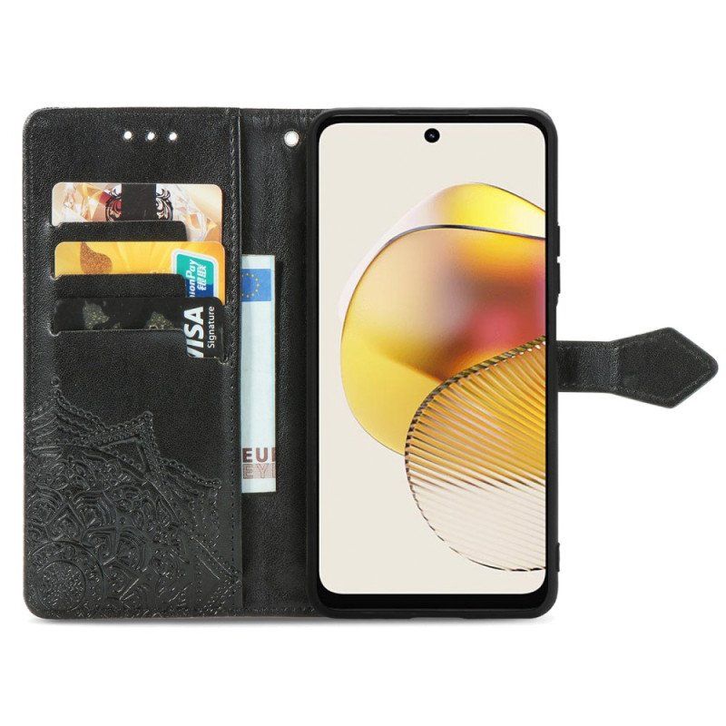 Etui Folio do Moto G73 5G Mandala