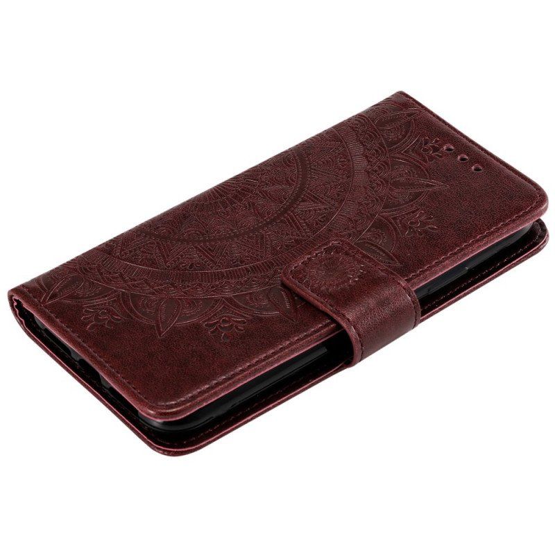 Etui Folio do OnePlus 10 Pro 5G Mandala Słońca