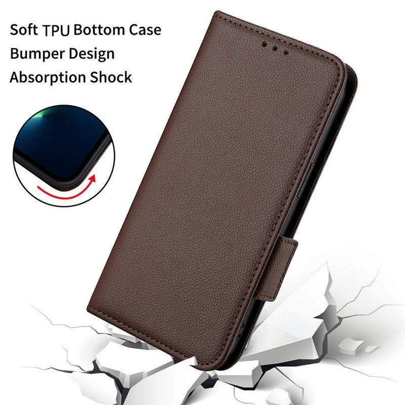 Etui Folio do OnePlus 10 Pro 5G Skórzany Futerał Flap Double Litchi Nowe Kolory