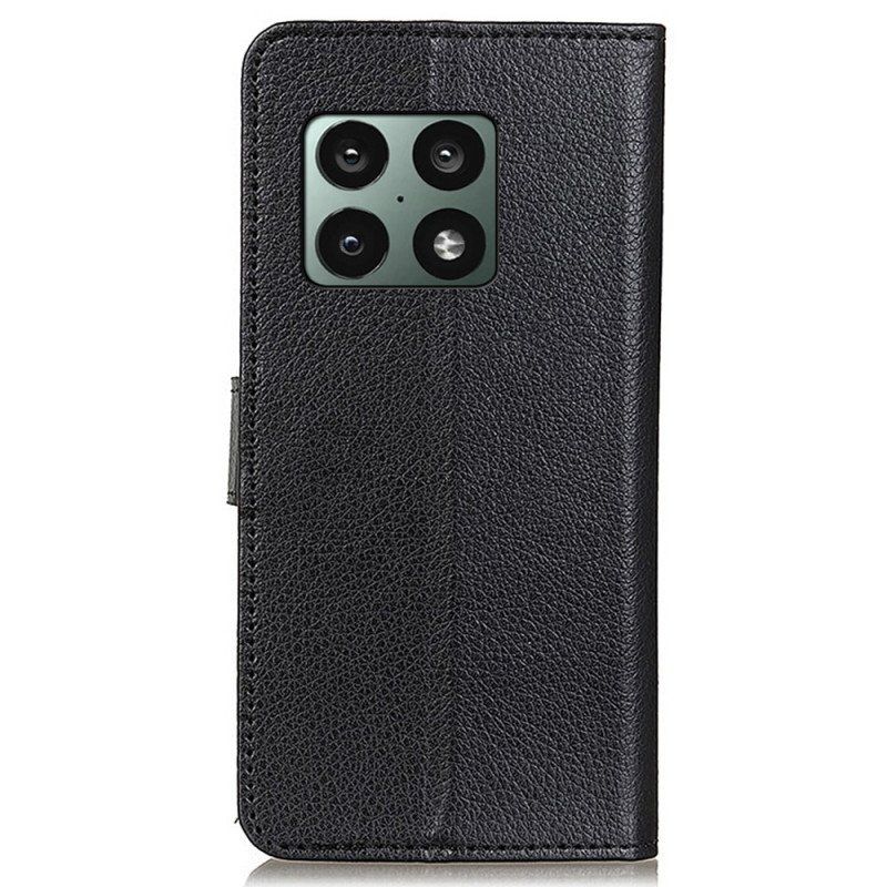 Etui Folio do OnePlus 10 Pro 5G Tradycyjnie Liczi