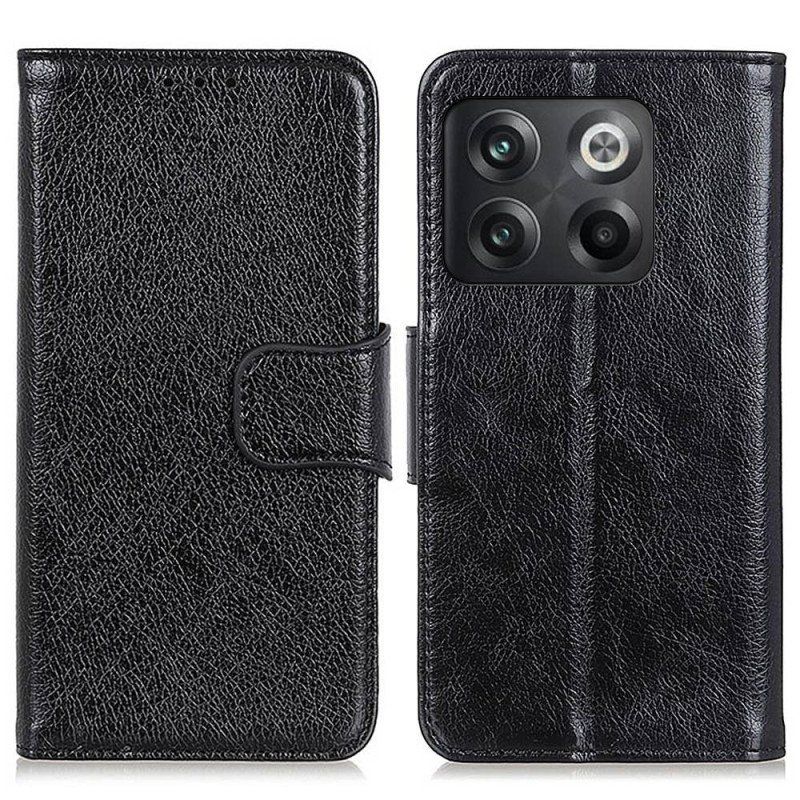 Etui Folio do OnePlus 10T 5G Dwoina Skóry Nappa