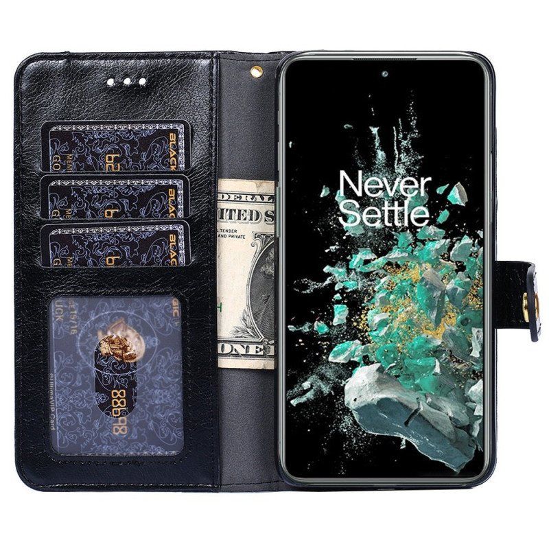 Etui Folio do OnePlus 10T 5G Portmonetka Z Przodu