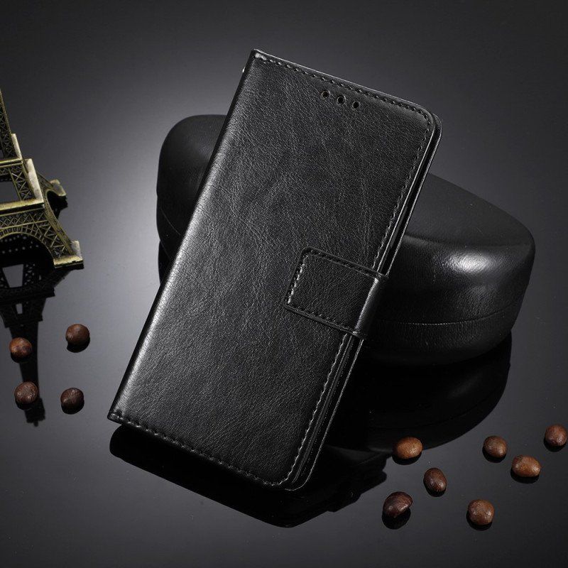 Etui Folio do OnePlus 11 5G Błyszcząca Sztuczna Skóra