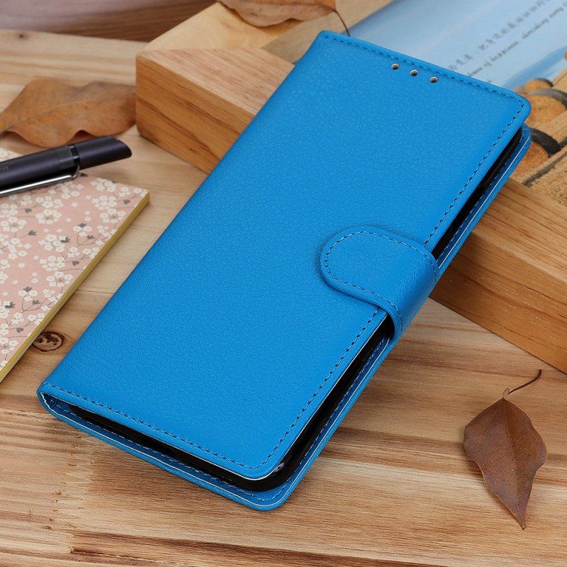 Etui Folio do OnePlus 11 5G Tekstura Liczi