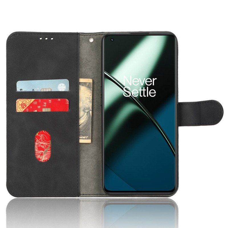 Etui Folio do OnePlus 11 5G Uczucie Dotyku Skóry