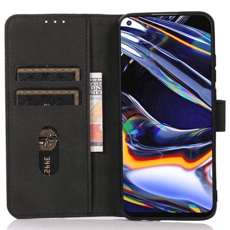 Etui Folio do OnePlus Nord 2T 5G Sztuczna Skóra Vintage Khazneh