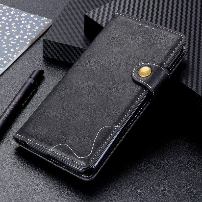 Etui Folio do OnePlus Nord 2T 5G Szycie Artystyczne