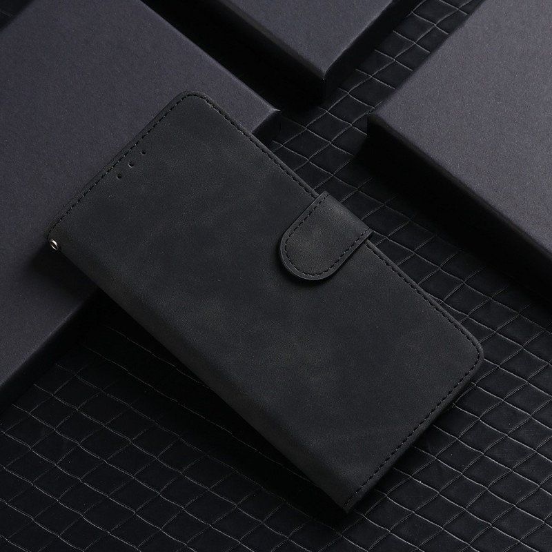 Etui Folio do OnePlus Nord 2T 5G z Łańcuch Imitacja Skóry Z Paskiem