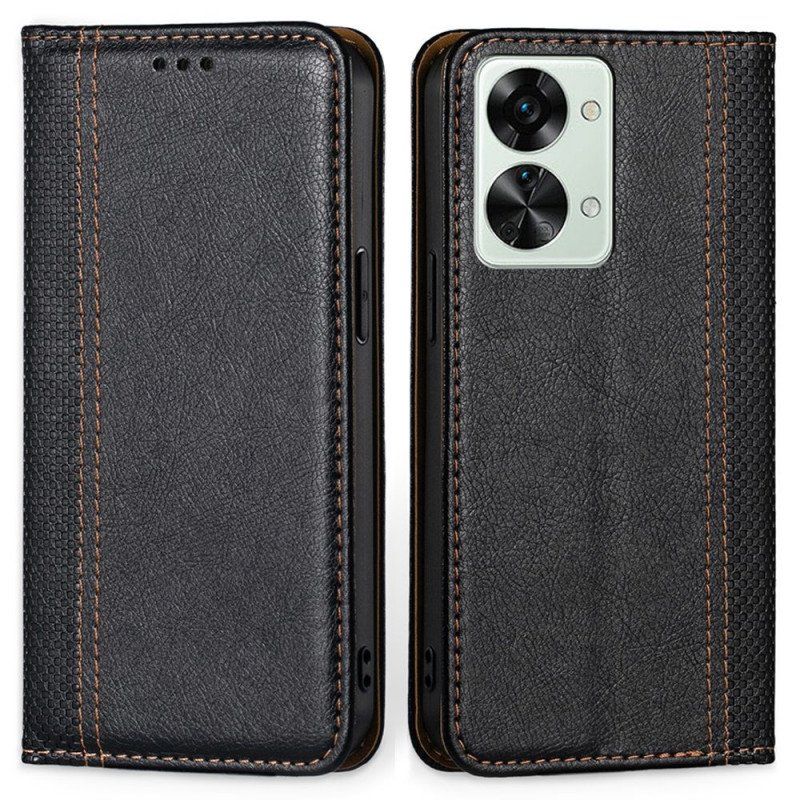 Etui Folio do OnePlus Nord 2T 5G Zabytkowy Styl