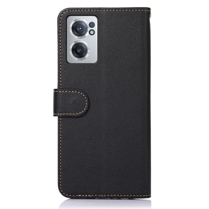 Etui Folio do OnePlus Nord CE 2 5G Dwukolorowy Kazneh