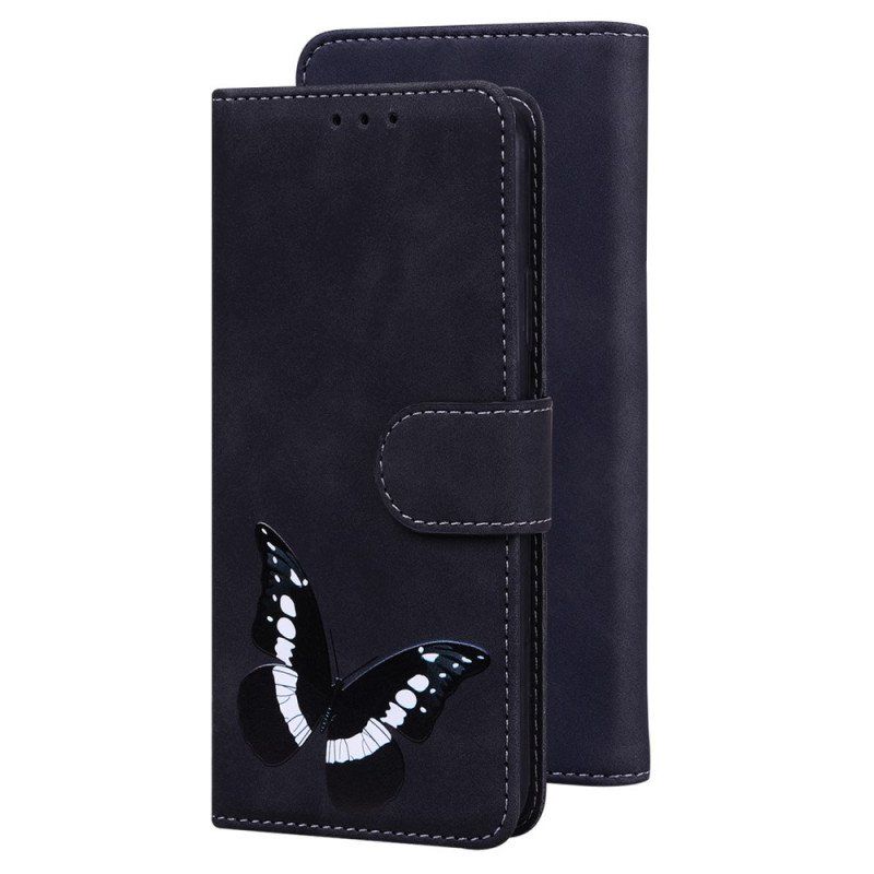 Etui Folio do OnePlus Nord CE 2 5G Dyskretny Motyl