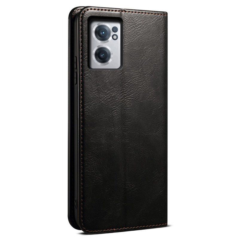 Etui Folio do OnePlus Nord CE 2 5G Efekt Skóry