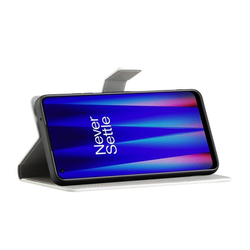 Etui Folio do OnePlus Nord CE 2 5G Gałęzie Ptaków