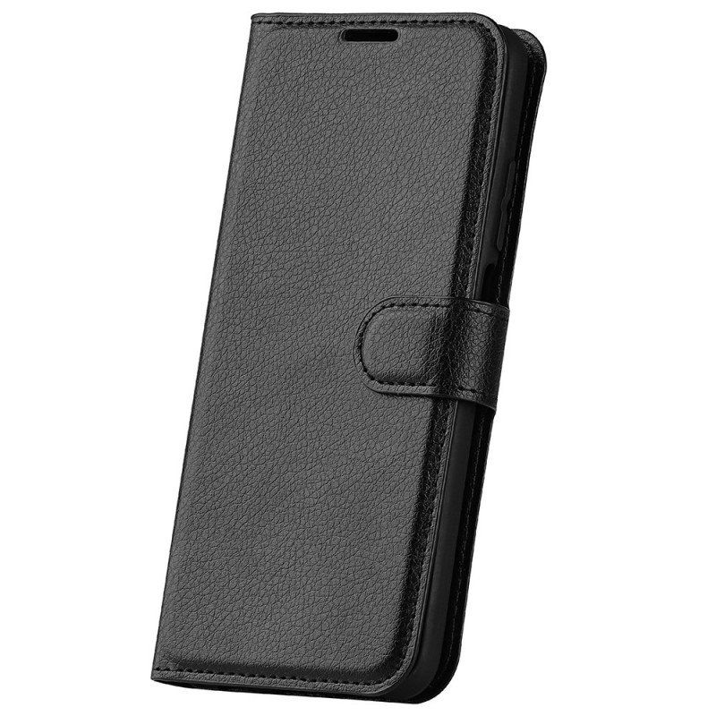 Etui Folio do OnePlus Nord CE 2 5G Sztuczna Skóra Liczi