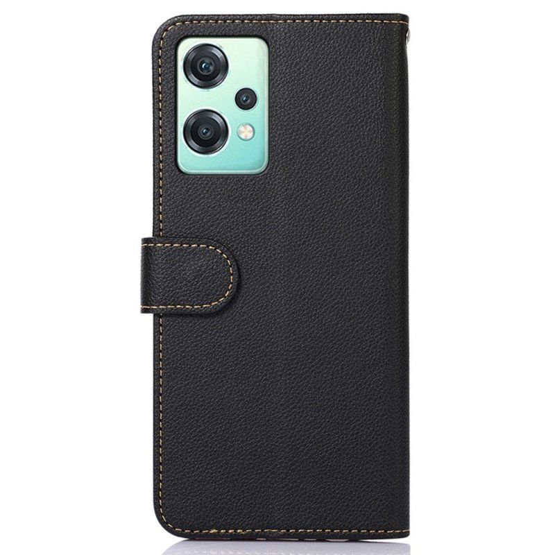 Etui Folio do OnePlus Nord CE 2 Lite 5G Rfid W Stylu Liczi