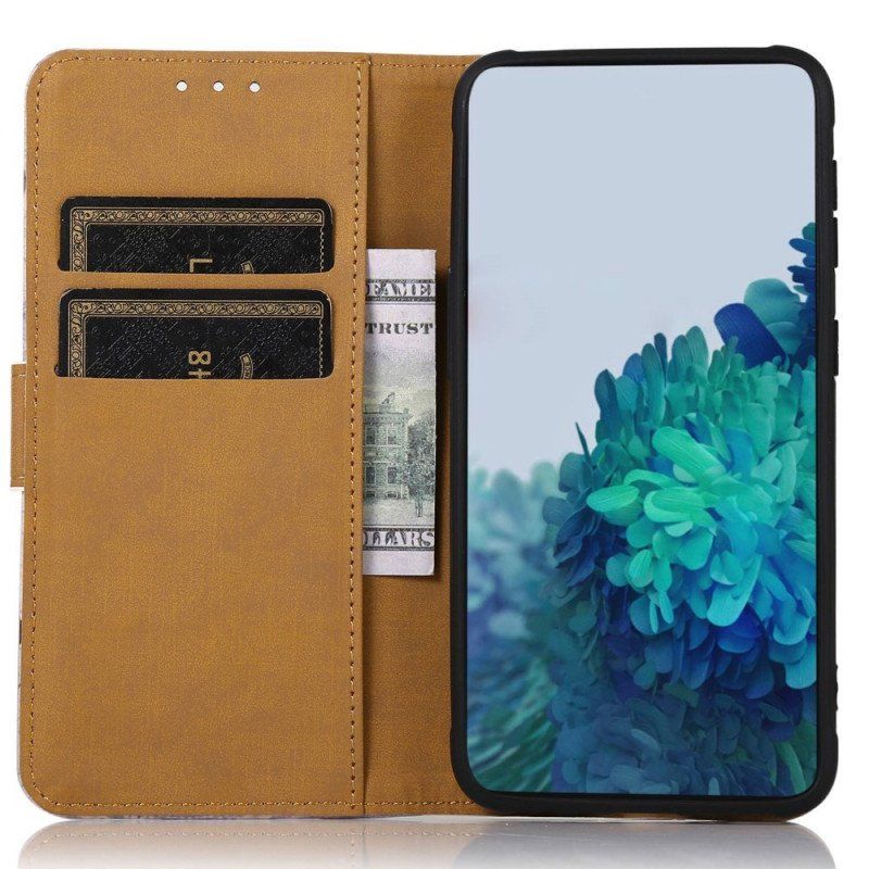 Etui Folio do OnePlus Nord CE 2 Lite 5G Wieża Eiffla Poety