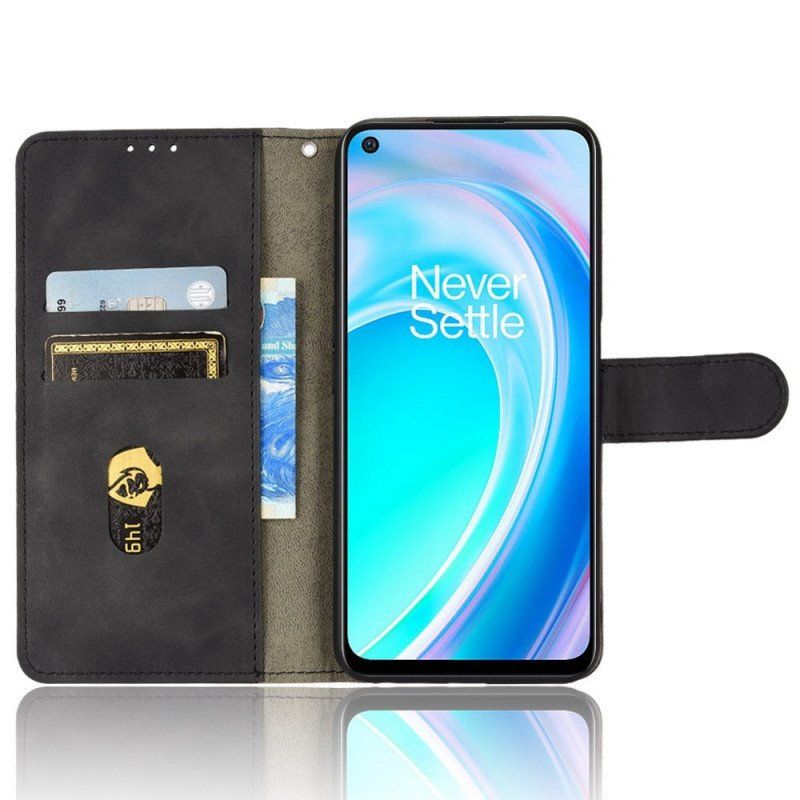 Etui Folio do OnePlus Nord CE 2 Lite 5G z Łańcuch Imitacja Skóry Z Paskiem