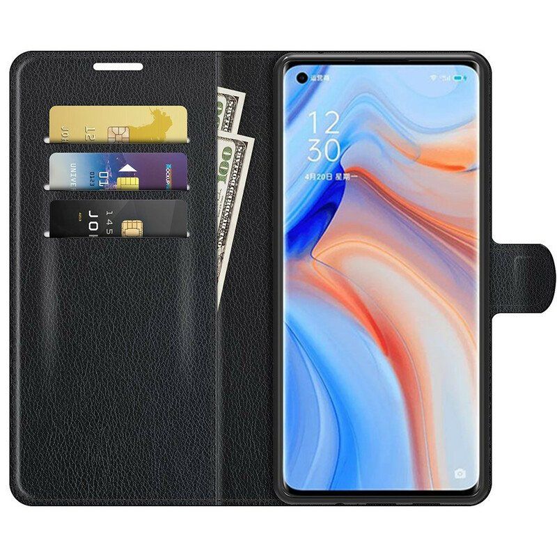 Etui Folio do Oppo Find X3 Neo Klasyczny