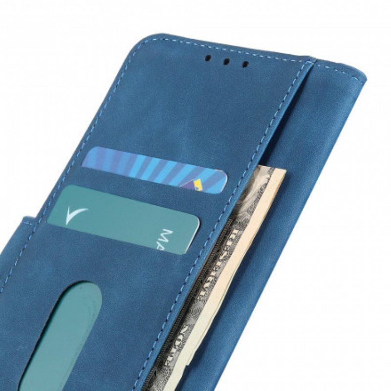 Etui Folio do Oppo Find X3 Pro Matowy Efekt Skóry Vintage Khazneh