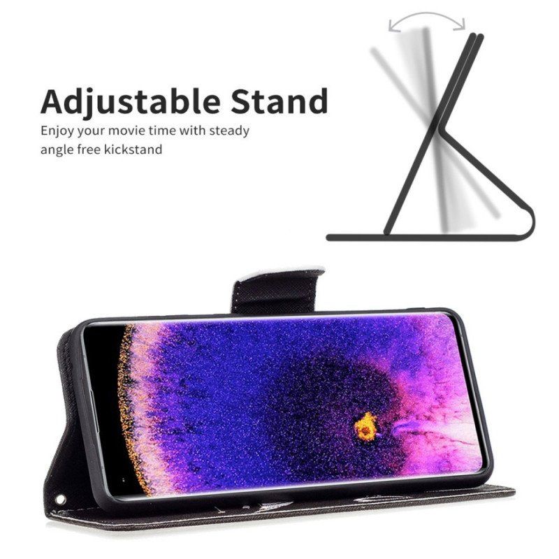 Etui Folio do Oppo Find X5 Diabelski Telefon