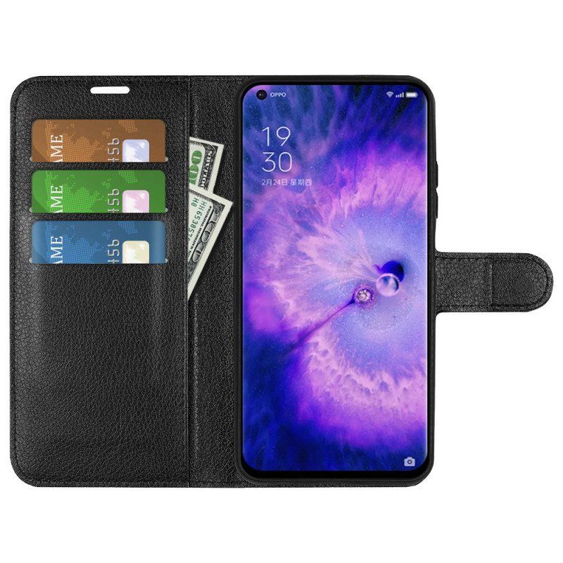 Etui Folio do Oppo Find X5 Klasyczny