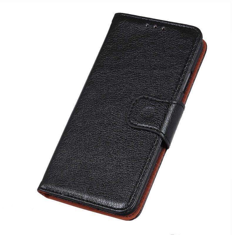 Etui Folio do Oppo Find X5 Lite Dwoina Skóry Nappa