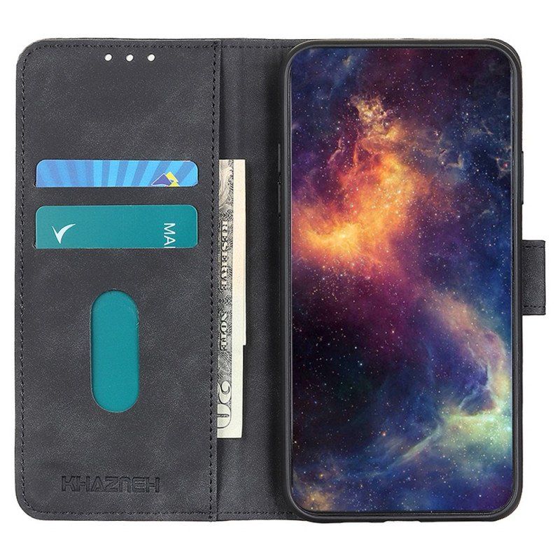 Etui Folio do Oppo Find X5 Lite Khazneh Efekt Skóry W Stylu Vintage