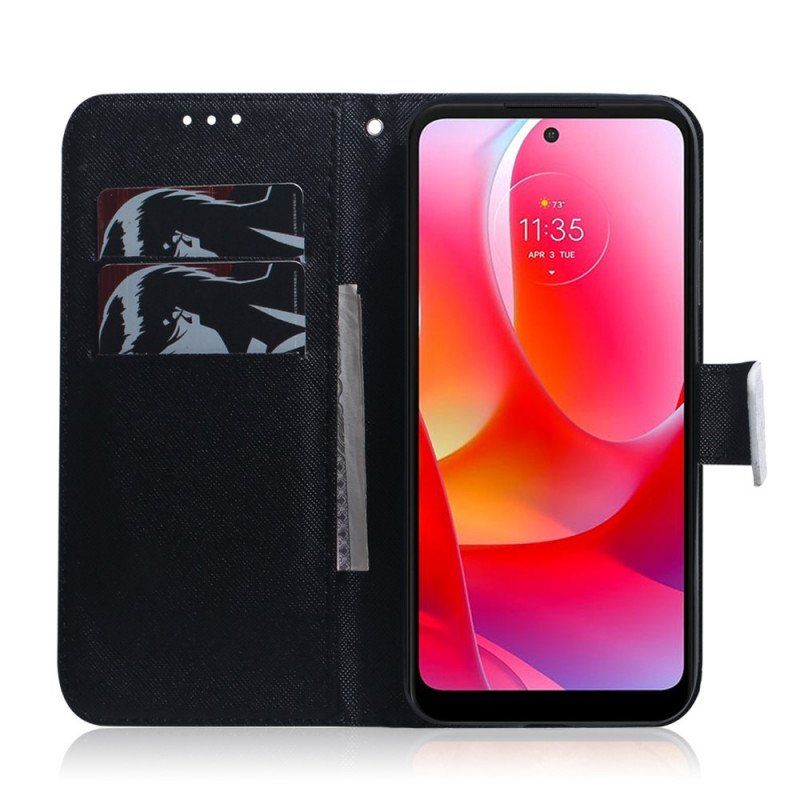 Etui Folio do Oppo Find X5 Lite Odbicie Psa