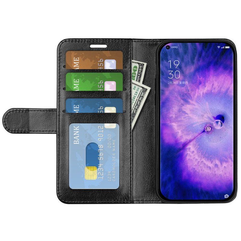 Etui Folio do Oppo Find X5 Ultra Sztuczna Skóra