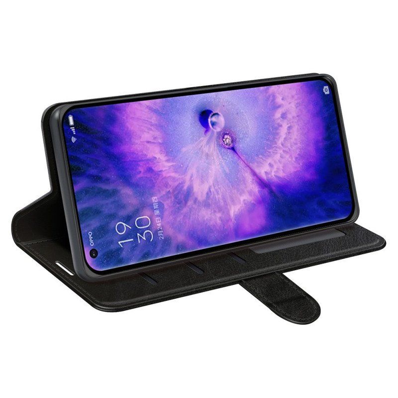 Etui Folio do Oppo Find X5 Ultra Sztuczna Skóra