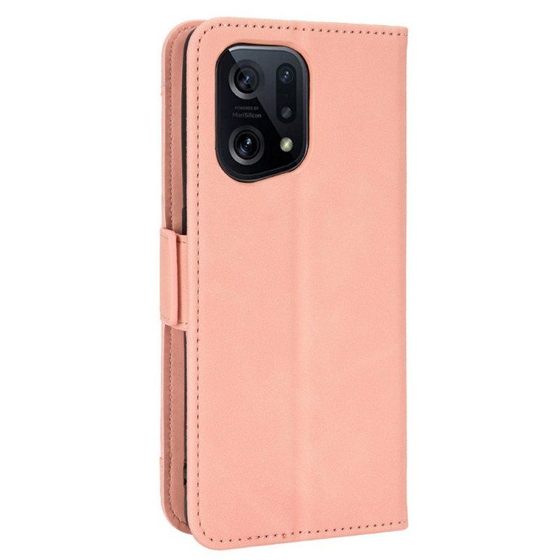 Etui Folio do Oppo Find X5 Wielokartowa Klasa Premier