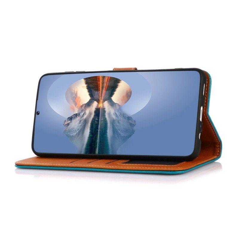 Etui Folio do Oppo Reno 7 Z Paskiem Khazneh