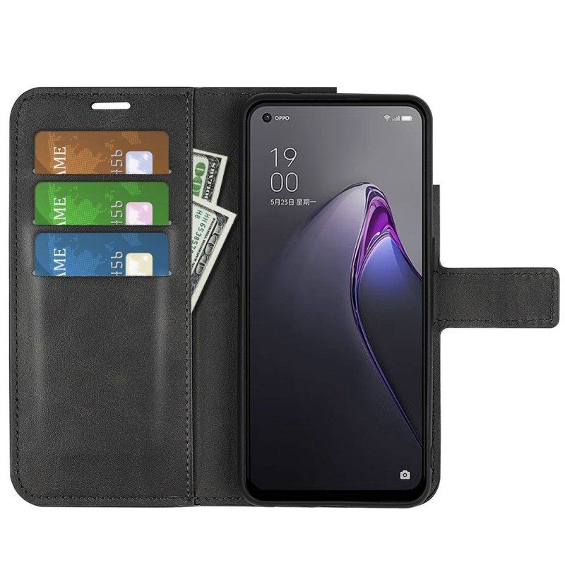 Etui Folio do Oppo Reno 8 Klasyczny