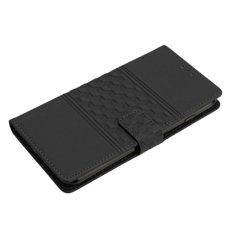 Etui Folio do Oppo Reno 8 Kostki 3d