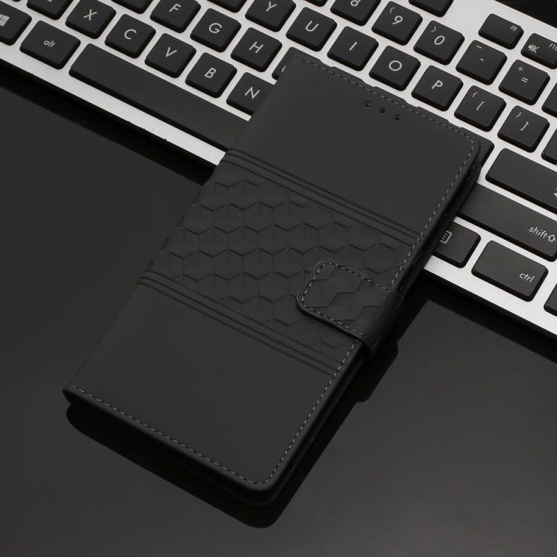 Etui Folio do Oppo Reno 8 Kostki 3d