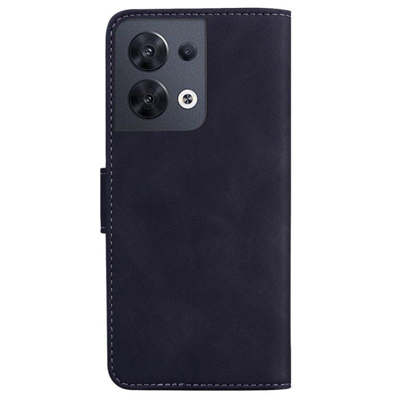 Etui Folio do Oppo Reno 8 Motyl