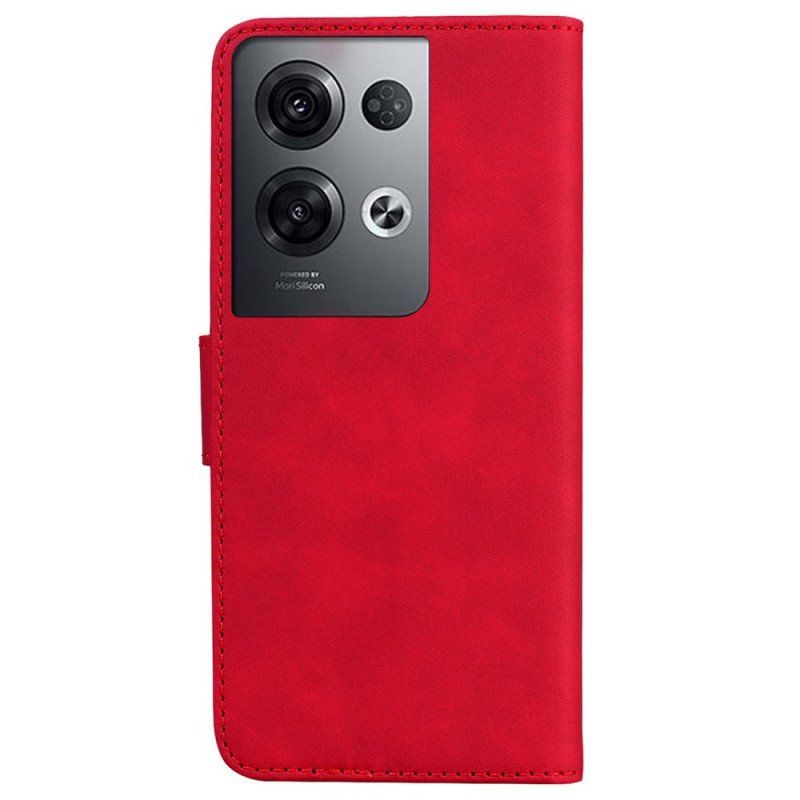 Etui Folio do Oppo Reno 8 Pro Motyl