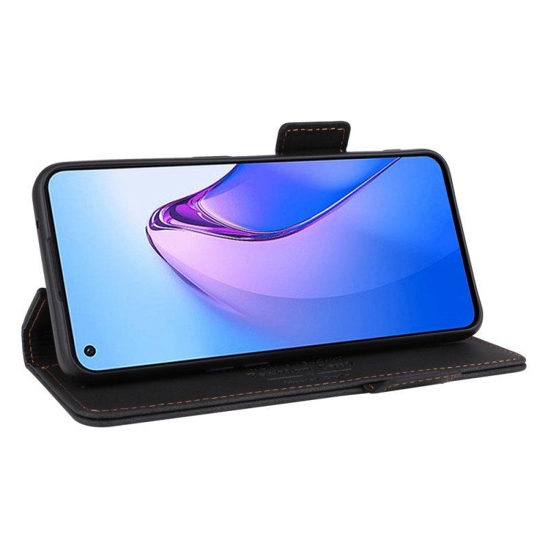 Etui Folio do Oppo Reno 8 Subtelna Elegancja