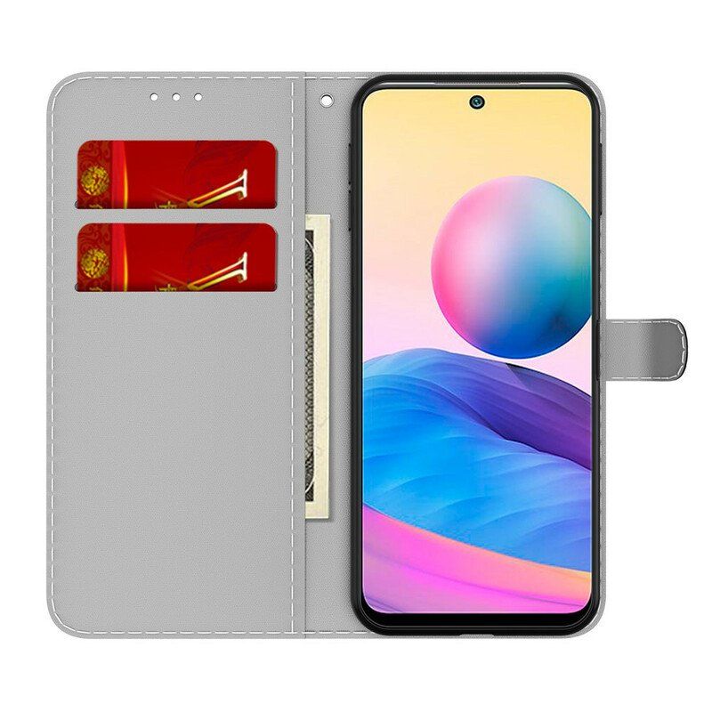 Etui Folio do Poco M3 Pro 5G Abstrakcyjny Wzór