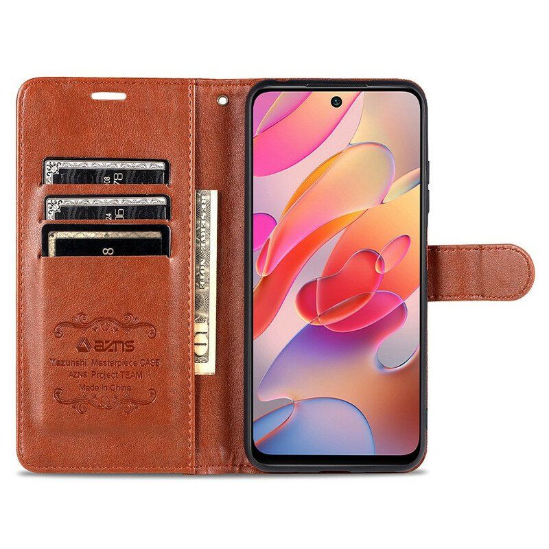 Etui Folio do Poco M3 Pro 5G Azns Luksus