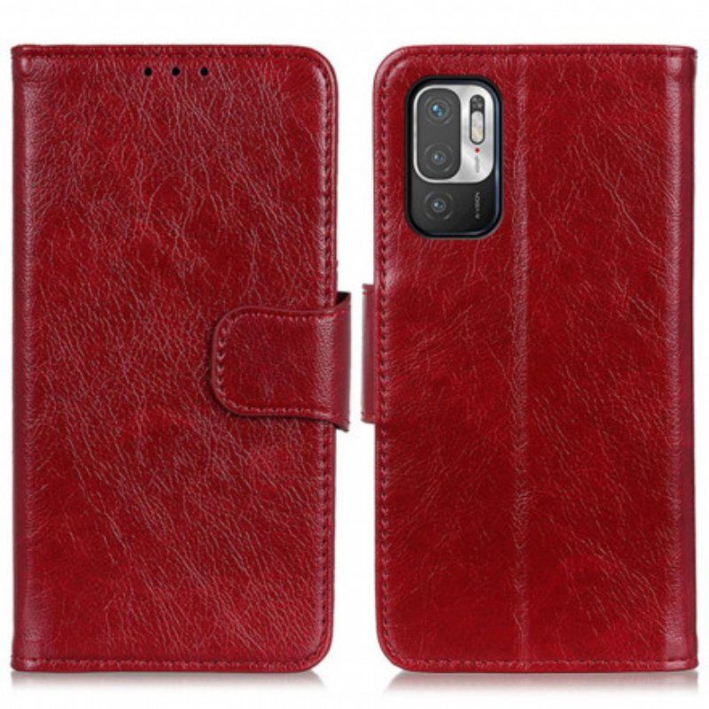 Etui Folio do Poco M3 Pro 5G Dwoina Skóry Nappa