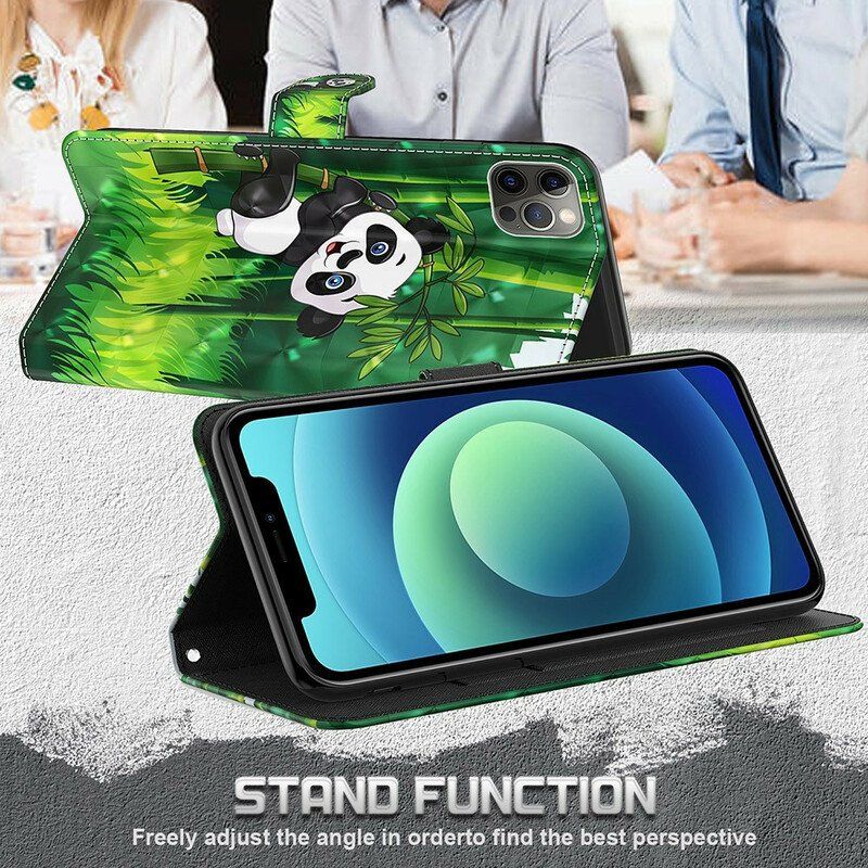 Etui Folio do Poco M3 Pro 5G Panda I Bambus