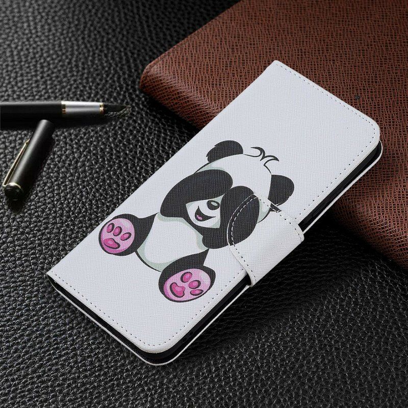 Etui Folio do Poco M3 Pro 5G Zabawa Pandami